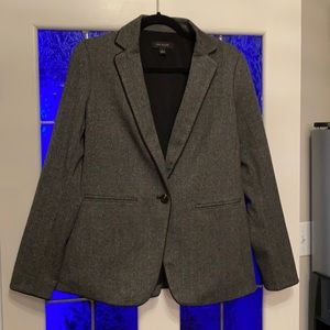 Ann Taylor Wool Blazer - Herringbone - size 6 EUC